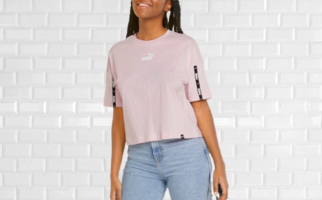 Puma Cropped Tee $13.99 Shipped