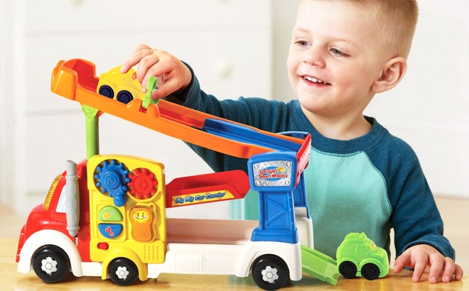 VTech Big Rig Car Carrier $12