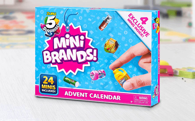 5 Surprise Mini Brands Advent Calendar $20