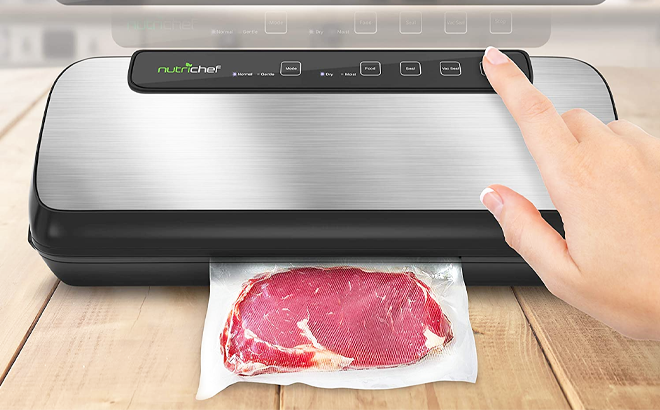 NutriChef Vacuum Air Sealing System $53 Shipped