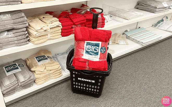 Bath Towels 12-Piece Sets $21 Each Shipped