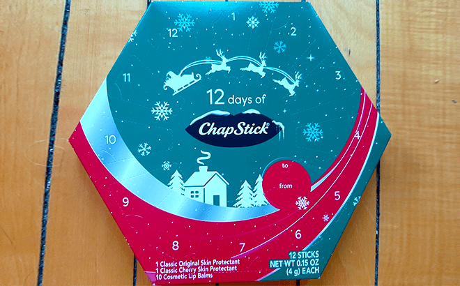 ChapStick Advent Calendar $14 62 Each Free Stuff Finder