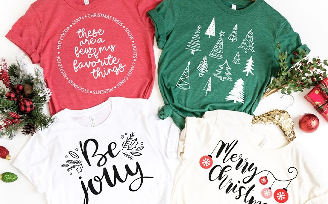 Christmas Tees $19.99 Shipped