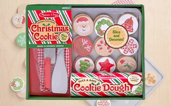 Melissa & Doug Christmas Play Set $15