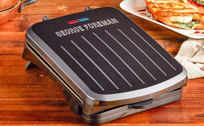 $10 George Foreman grill! Take advantage of these Black Friday prices, this  grill is nice and compact, perfect for small spaces😊 Link in…