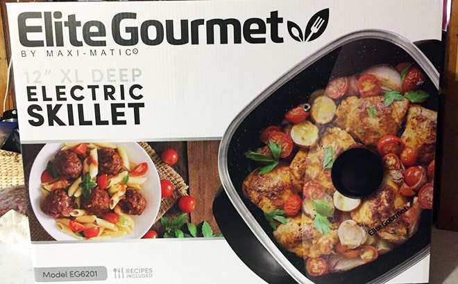 Elite Gourmet XL Electric Skillet $46