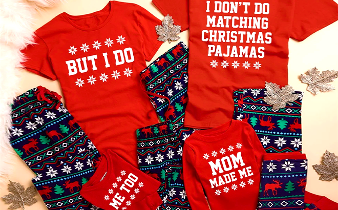 Family Christmas Pajamas $14 Shipped