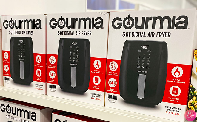 Gourmia 5-Quart Air Fryer $39 Shipped