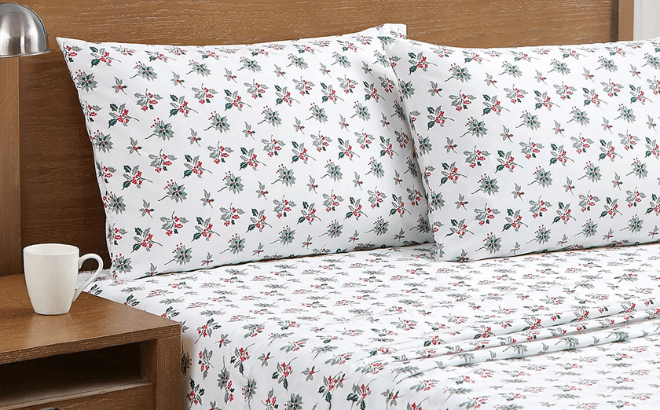 Holiday 3-Piece Sheet Sets $8.99