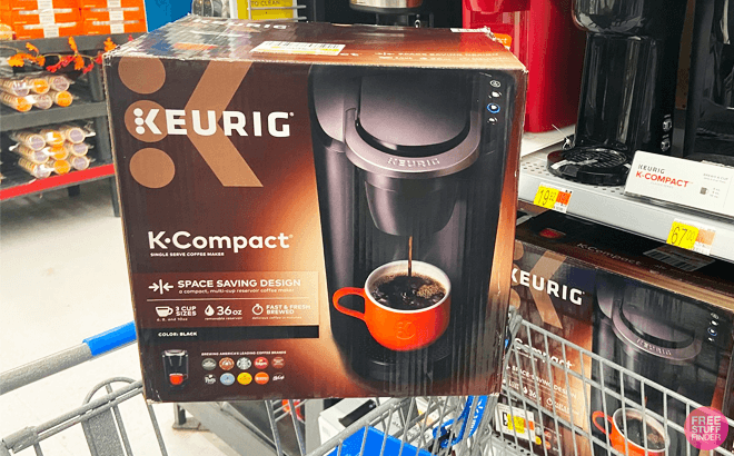 Keurig K-Compact Single-Serve K-Cup Pod Coffee Maker, Black