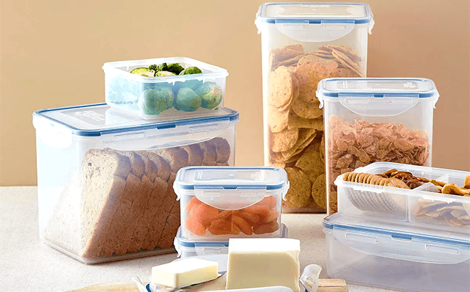 Lock n Lock Containers 10-Piece Storage Set $11.99