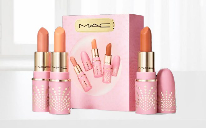 MAC Lipstick 3-Piece Set $21