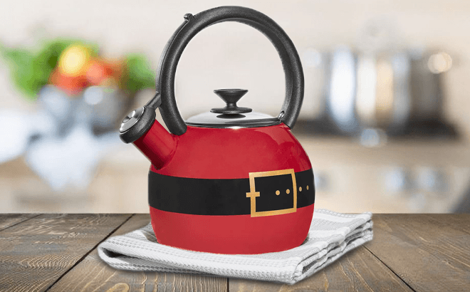 Martha Stewart Santa Tea Kettle $20.99