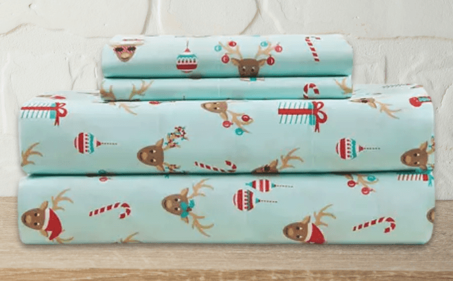 Holiday Twin Sheet Sets $9.99 Shipped