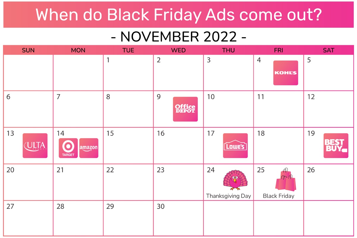 When Do Black Friday Ads Come Out? Free Stuff Finder