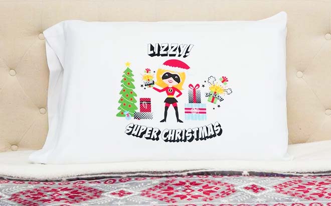 Personalized Christmas Pillowcases $8.99 Shipped