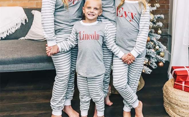 Personalized Christmas Pajamas $17.99 Shipped