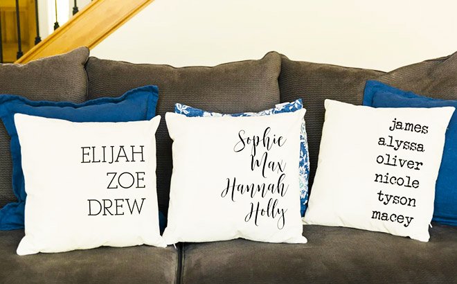 Throw Pillows $9.99 Shipped