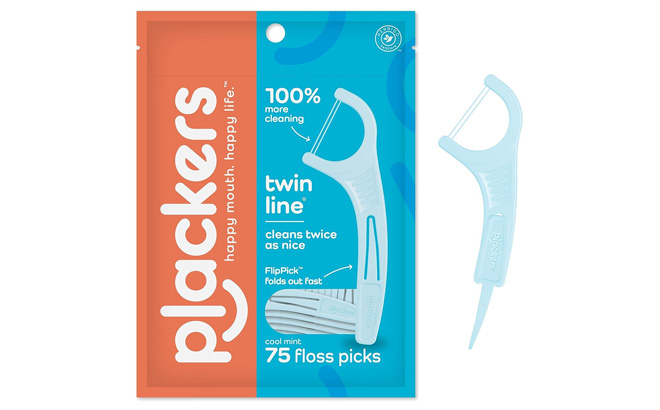 Plackers Twin Line Dental Flossers