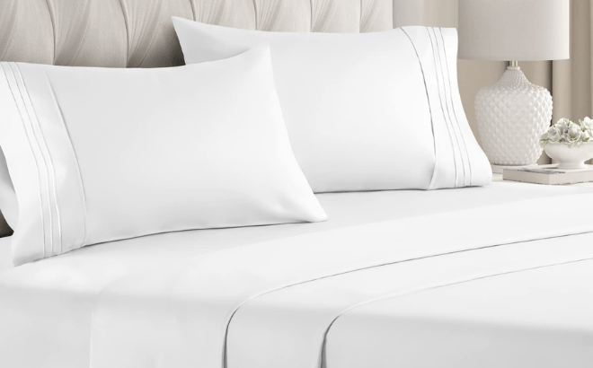 Queen Size 4-Piece Sheet Set $29 Shipped