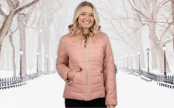 Spyder Women's Puffer Jacket $49 Shipped