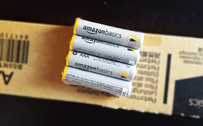 Amazon Basics 36-Pack AAA Batteries $7.99