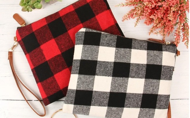 Plaid Crossbody Bags $5.99