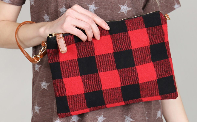 Plaid Crossbody Bag $5.99