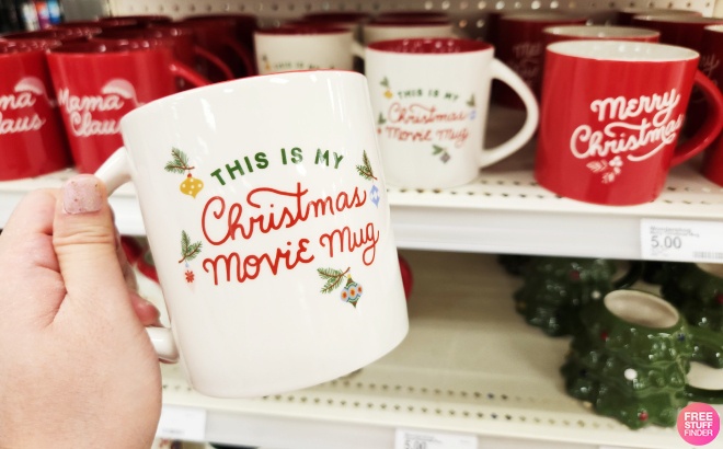 Christmas Mugs $5 at Target