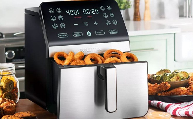 Gourmia 8-Quart Air Fryer $59 Shipped