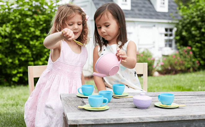 Green Toys Tea Set $16