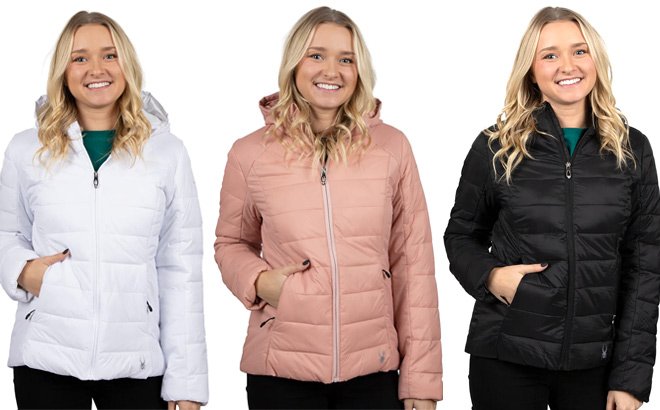 Women's Puffer Jacket $34