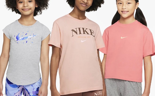 Nike Kids Tees $9 Shipped