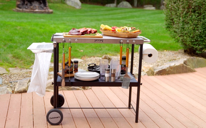 Cuisinart Outdoor BBQ Prep Cart $69