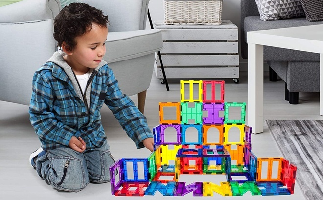 PicassoTiles 42-Piece Building Set $17 Shipped