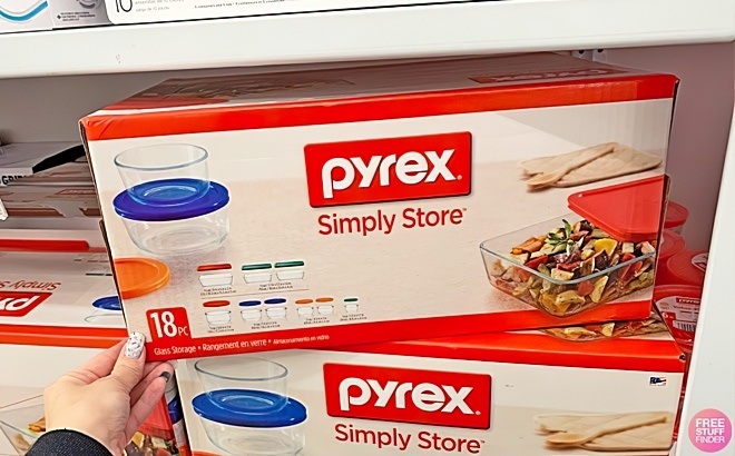 Pyrex 18-Piece Food Storage Set $36 Shipped