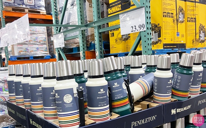 Stanley x Pendleton spotted at #costco #costcofinds #costcodeals