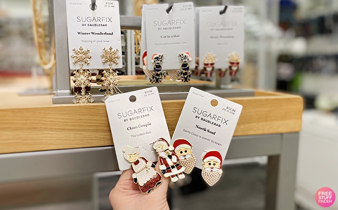 Sugarfix Holiday Earrings $12.99