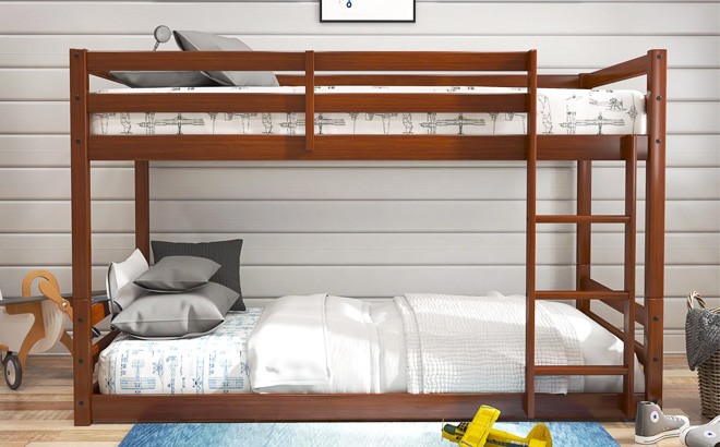 Twin Convertible Bunk Bed $159 Shipped