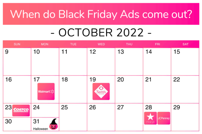 When Do Black Friday Ads Come Out? Free Stuff Finder