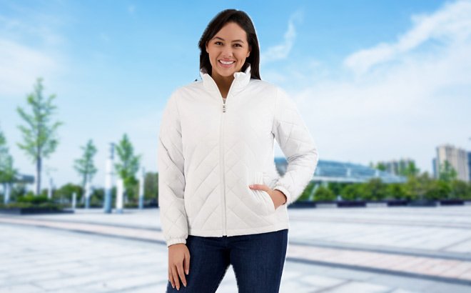 Women's Quilted Puffer Jacket $18 Each