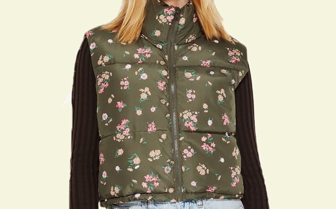 Aeropostale Women’s Puffer Vest $18