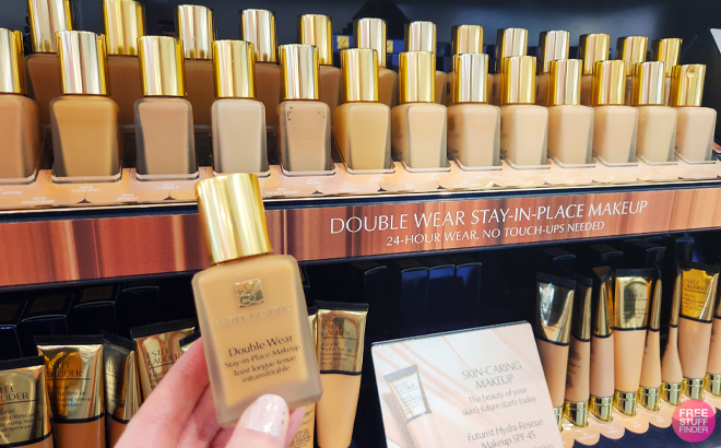 Estee Lauder Foundation with Brush $31