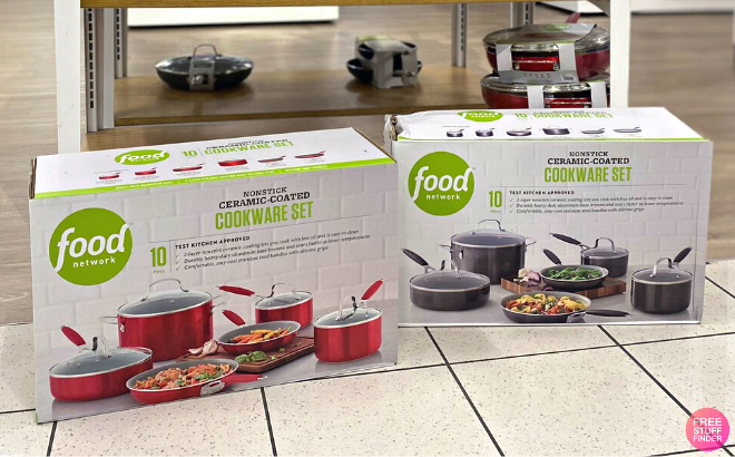 Food Network Cookware 10-Piece Set $63 Shipped + $10 Kohl’s Cash