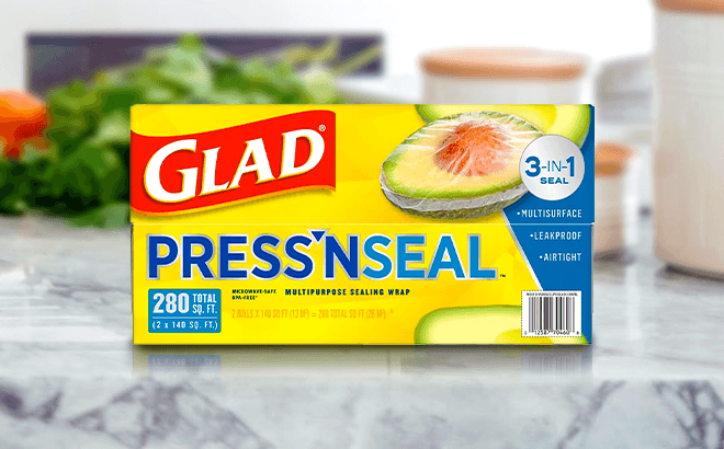 Glad 280 Sq. Ft. Press'n Seal Food Wrap $7.58