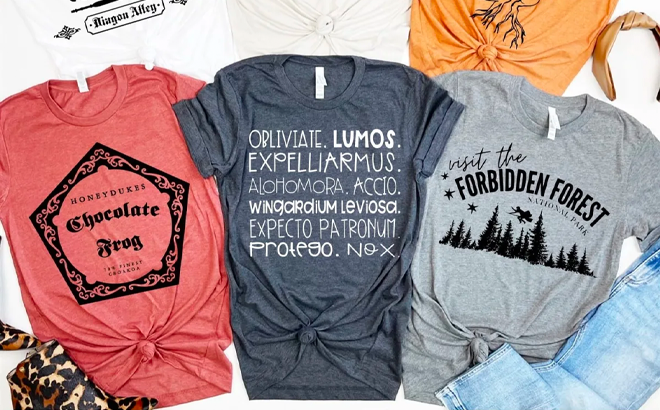 Harry Potter Tees $19.98 Shipped