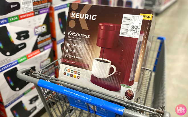 Keurig K-Express Essentials Coffee Maker, Single Serve K-Cup Pod
