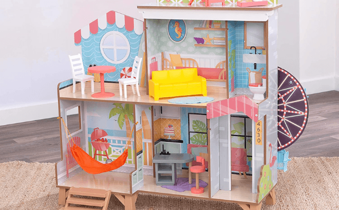 KidKraft Ferris Wheel Beach Dollhouse $52