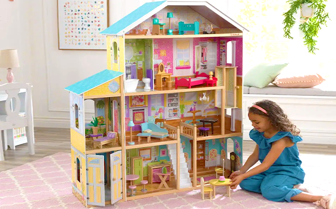 Kidkraft Mansion Dollhouse $134 Shipped