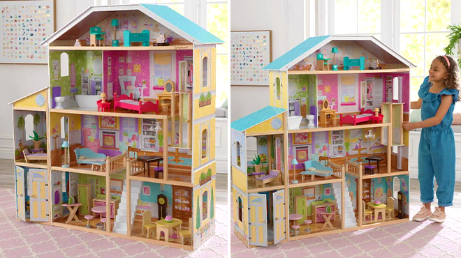 KidKraft Majestic Mansion Wooden Dollhouse Secondary Pic 